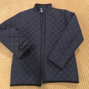 NEW Ralph Lauren youth quilted jacket. Navy.